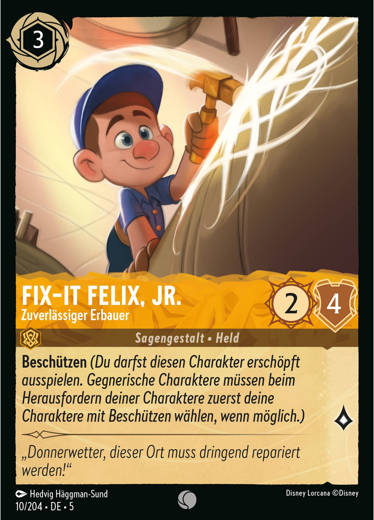 Fix‐It Felix, Jr. - Trusty Builder (Foil)