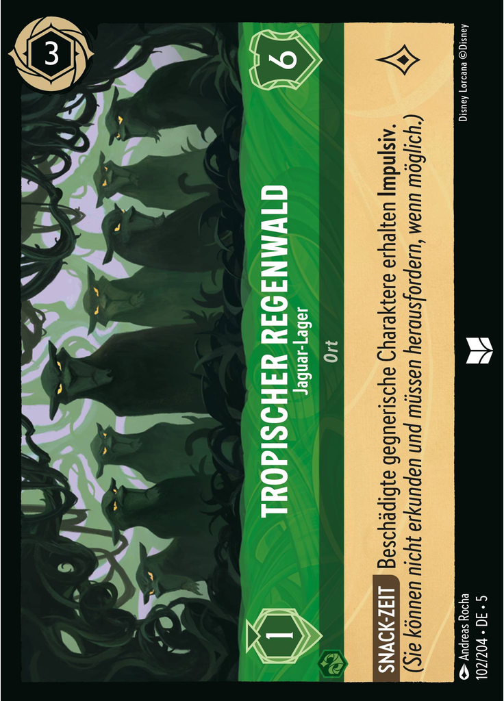 Tropical Rainforest - Jaguar Lair (Foil)