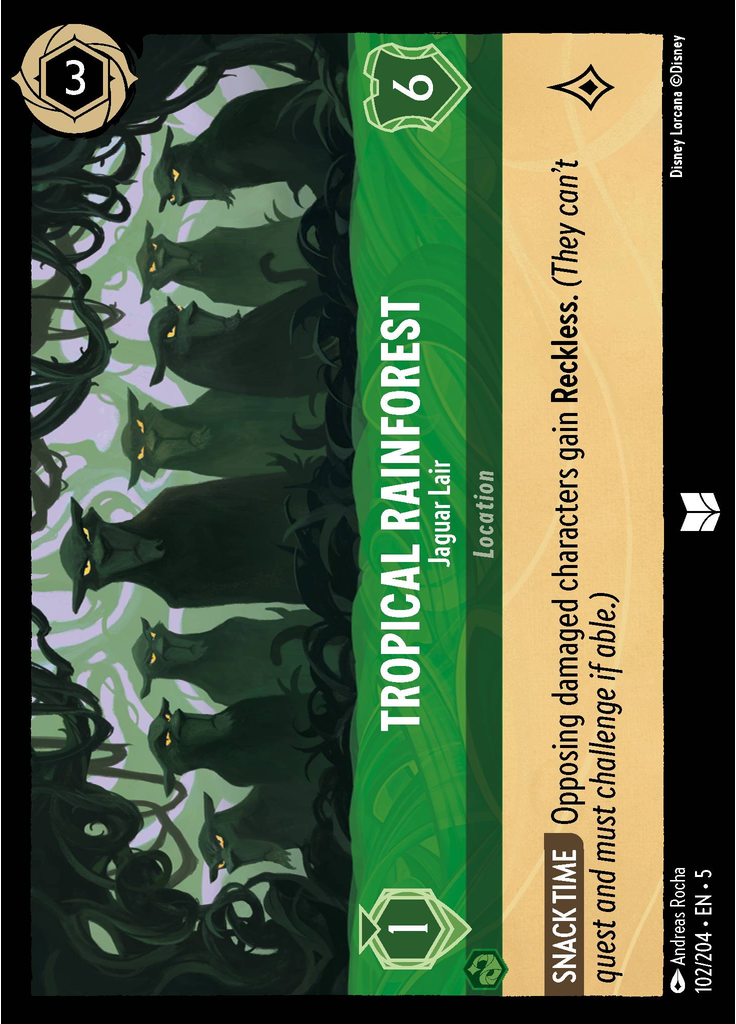 Tropical Rainforest - Jaguar Lair (Foil)