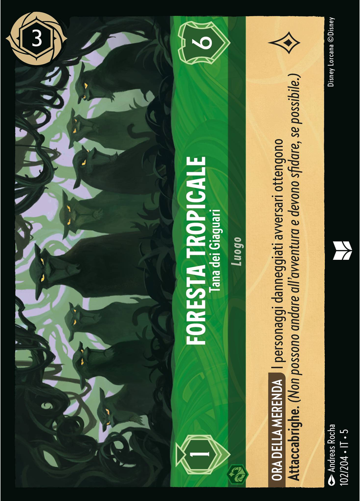 Tropical Rainforest - Jaguar Lair (Foil)