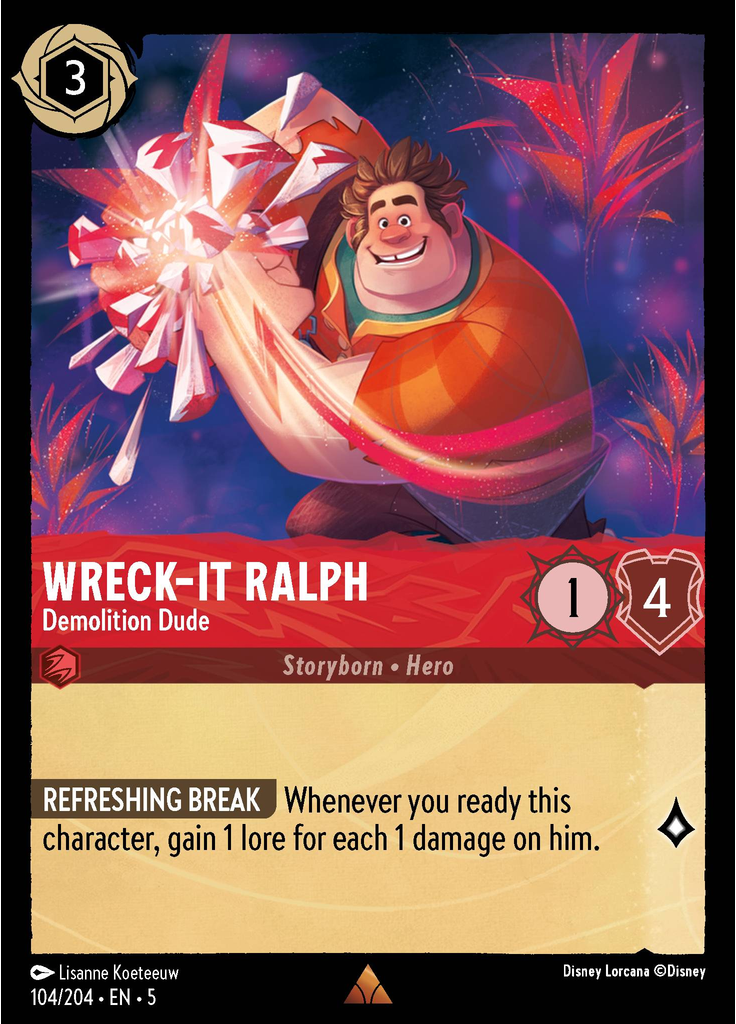 Wreck‐It Ralph - Demolition Dude (Foil)