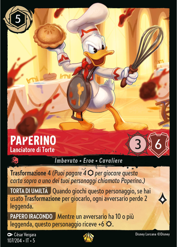 Donald Duck - Pie Slinger (Foil)