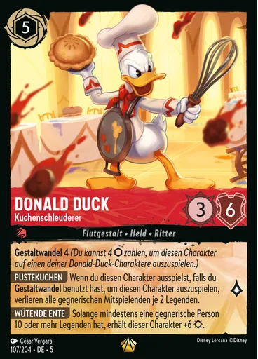 Donald Duck - Pie Slinger