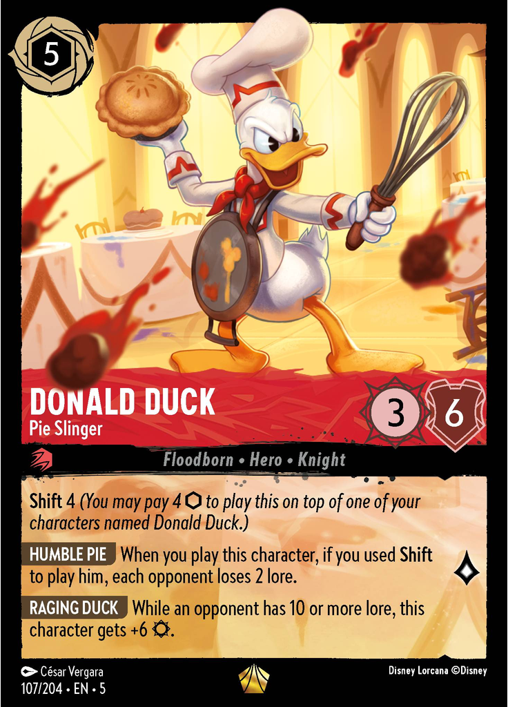 Donald Duck - Pie Slinger