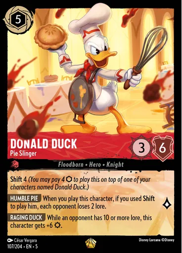 Donald Duck - Pie Slinger