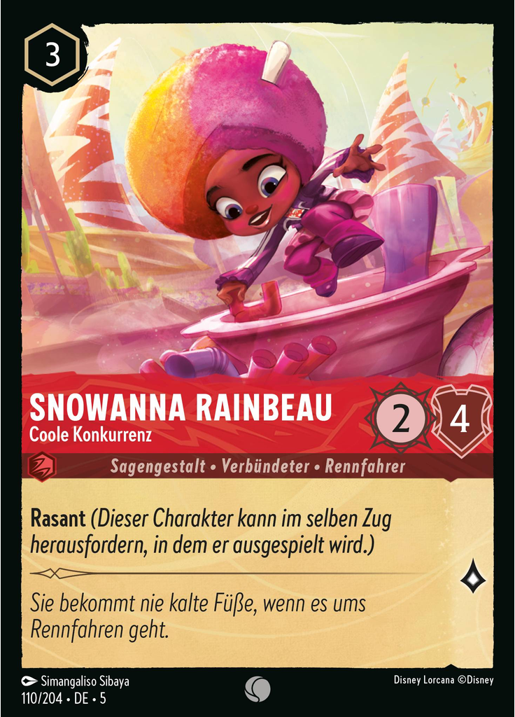 Snowanna Rainbeau - Cool Competitor (Foil)