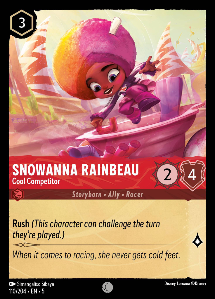 Snowanna Rainbeau - Cool Competitor