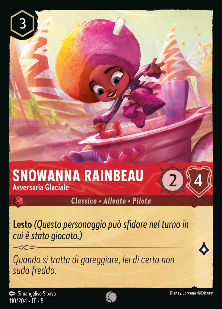 Snowanna Rainbeau - Cool Competitor