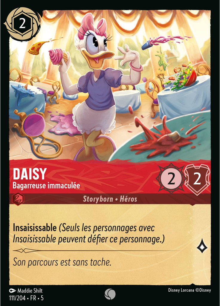 Daisy Duck - Spotless Food‐Fighter (Foil)