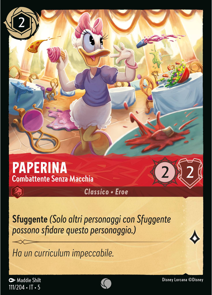 Daisy Duck - Spotless Food‐Fighter (Foil)