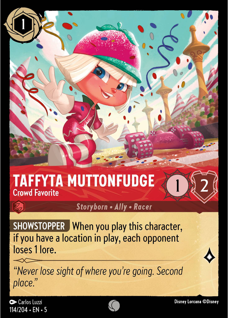 Taffyta Muttonfudge - Crowd Favorite