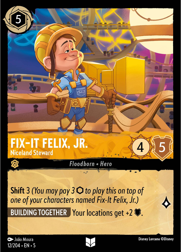 Fix‐It Felix, Jr. - Niceland Steward