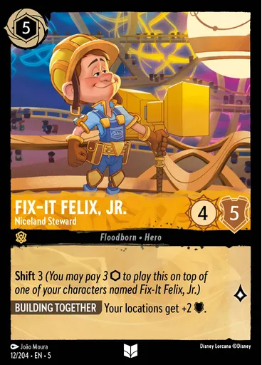 Fix‐It Felix, Jr. - Niceland Steward