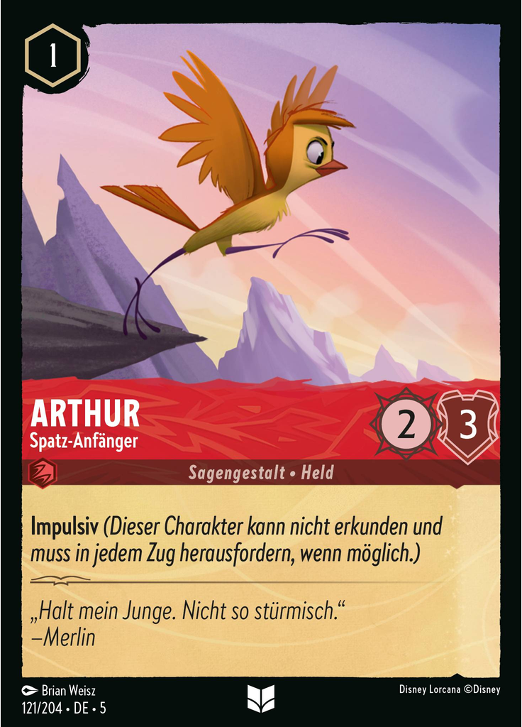 Arthur - Novice Sparrow (Foil)