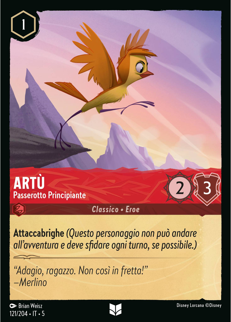 Arthur - Novice Sparrow (Foil)