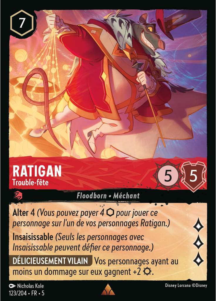 Ratigan - Party Crasher (Foil)