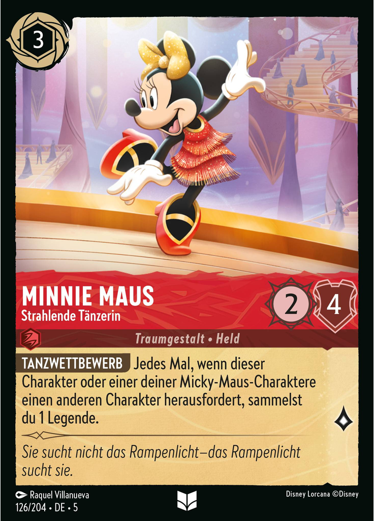 Minnie Mouse - Dazzling Dancer (Foil)