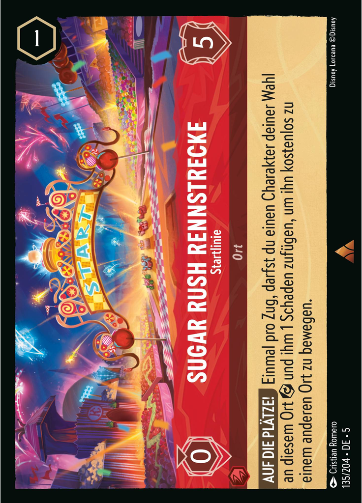 Sugar Rush Speedway - Starting Line (Foil)