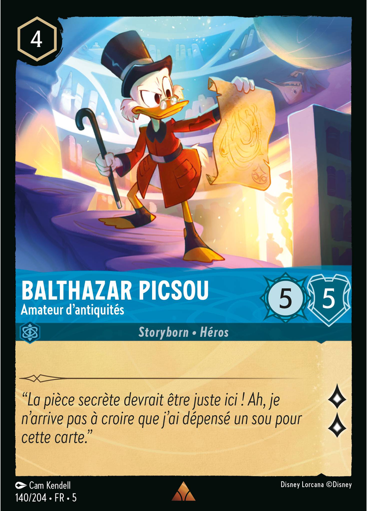 Scrooge McDuck - Afficionado of Antiquities (Foil)