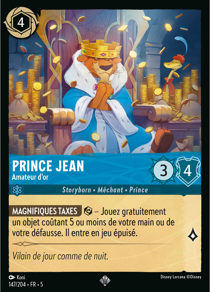 Prince John - Gold Lover (Foil)