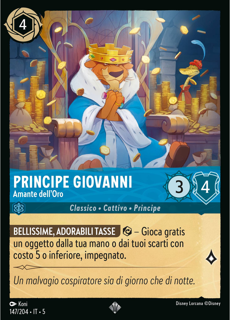 Prince John - Gold Lover