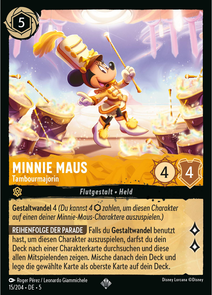 Minnie Mouse - Drum Major