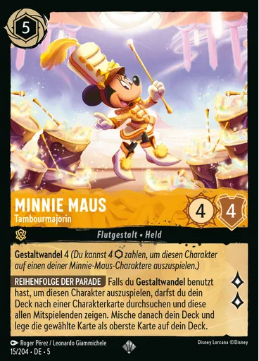 Minnie Mouse - Drum Major
