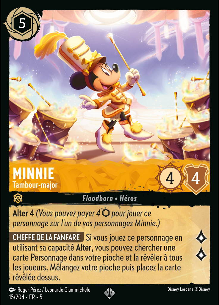 Minnie Mouse - Drum Major
