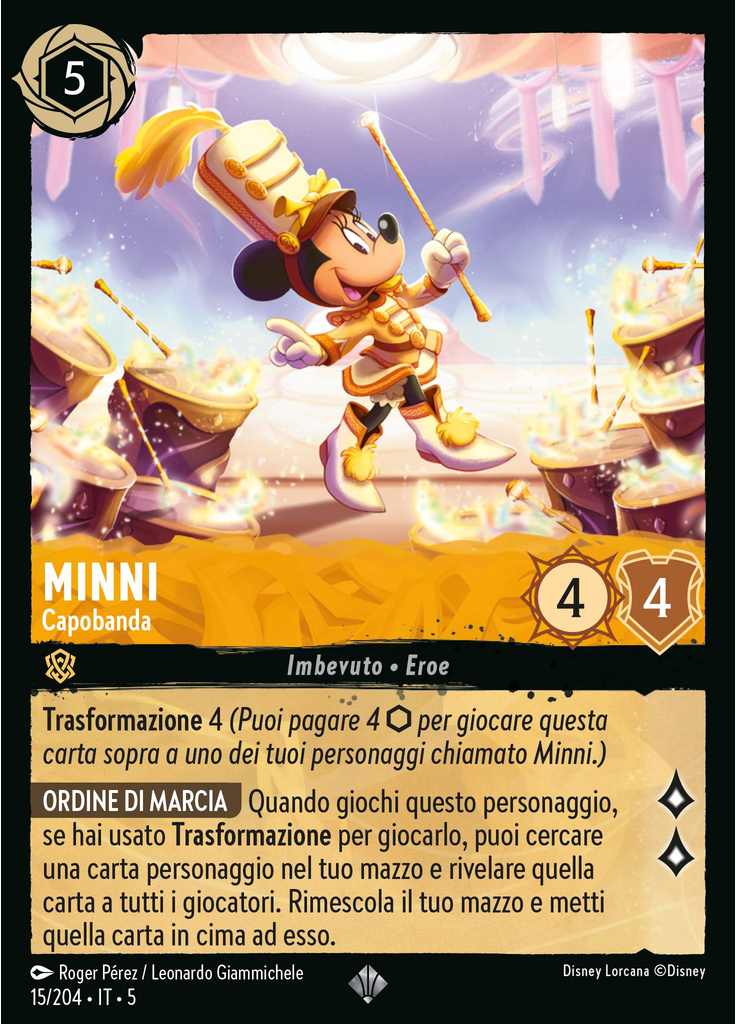 Minnie Mouse - Drum Major