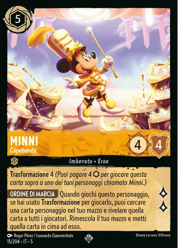 Minnie Mouse - Drum Major