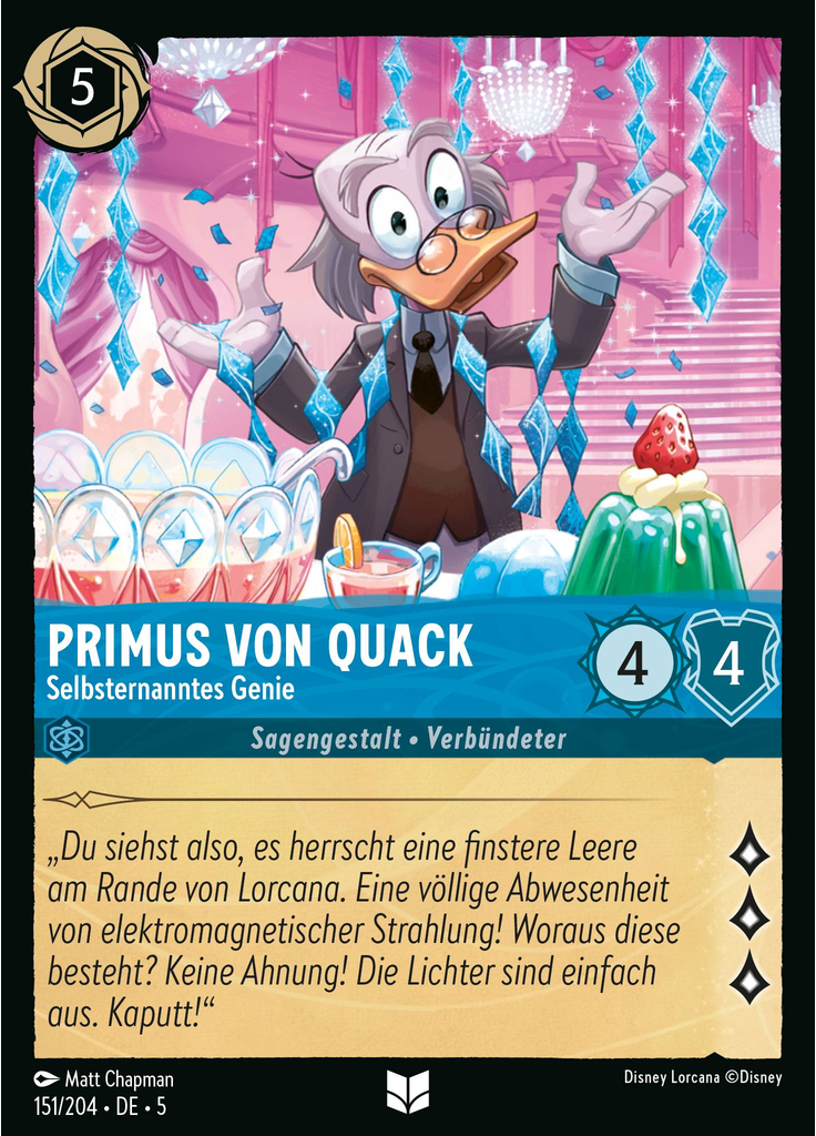 Ludwig von Drake - Self‐Proclaimed Genius (Foil)