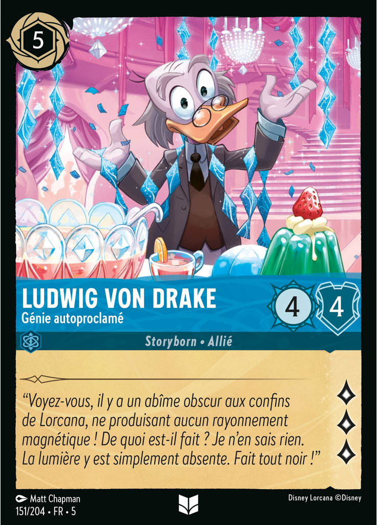Ludwig von Drake - Self‐Proclaimed Genius (Foil)