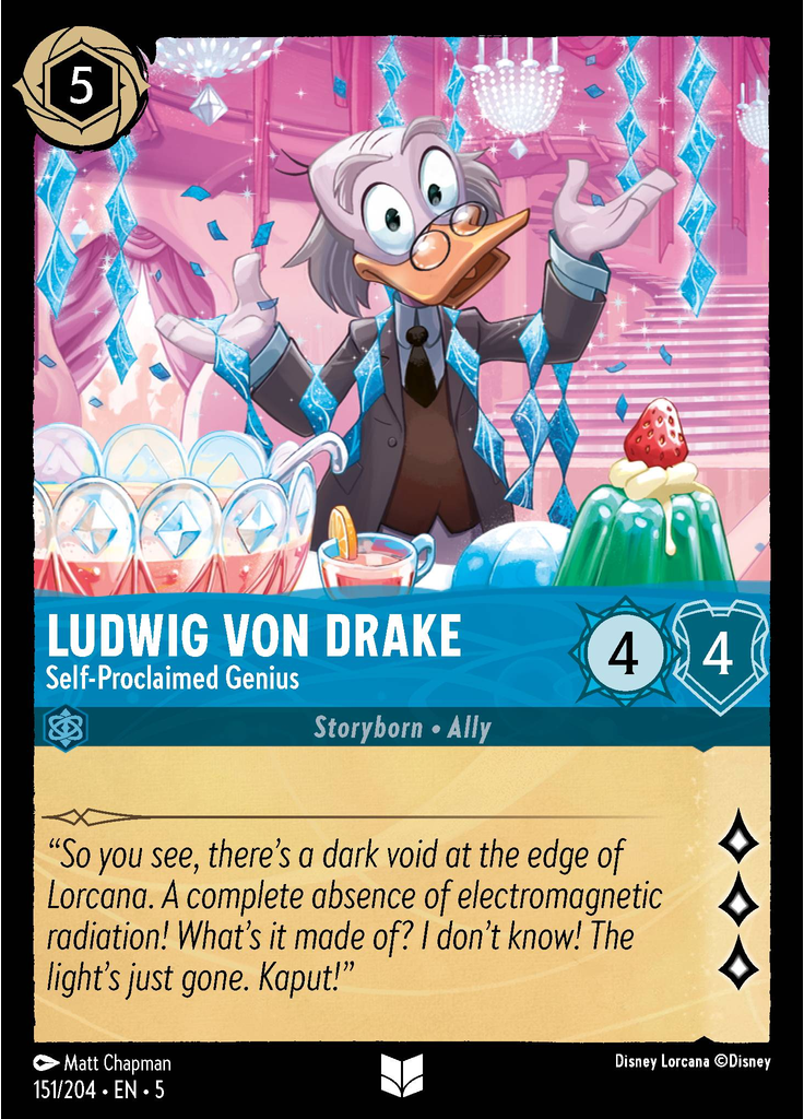 Ludwig von Drake - Self‐Proclaimed Genius