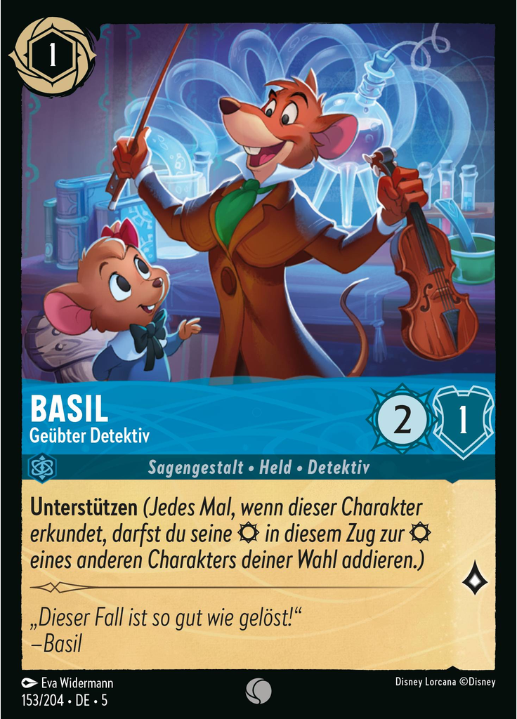 Basil - Practiced Detective (Foil)