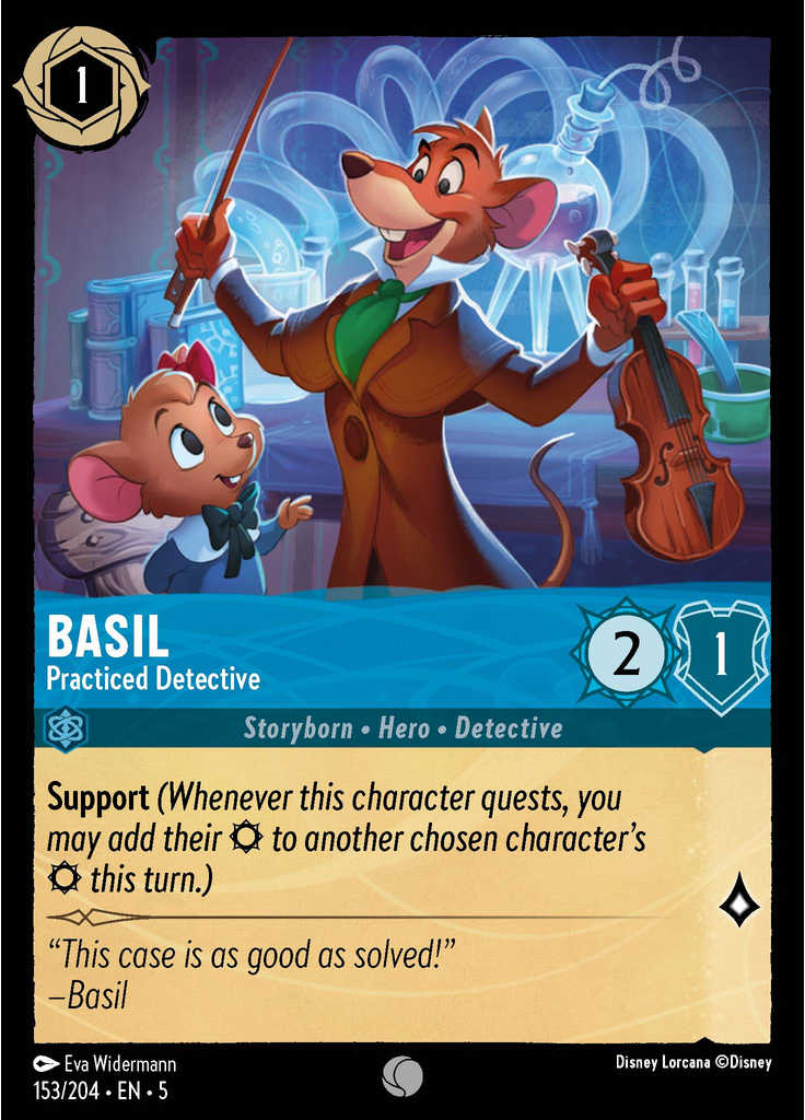 Basil - Practiced Detective (Foil)