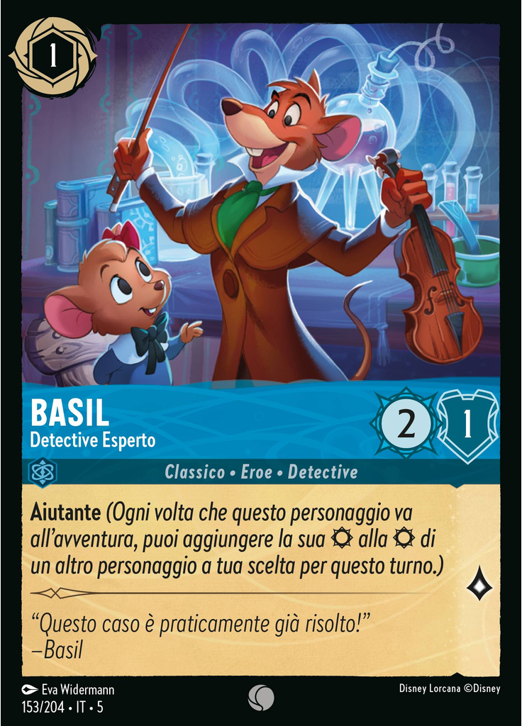 Basil - Practiced Detective (Foil)