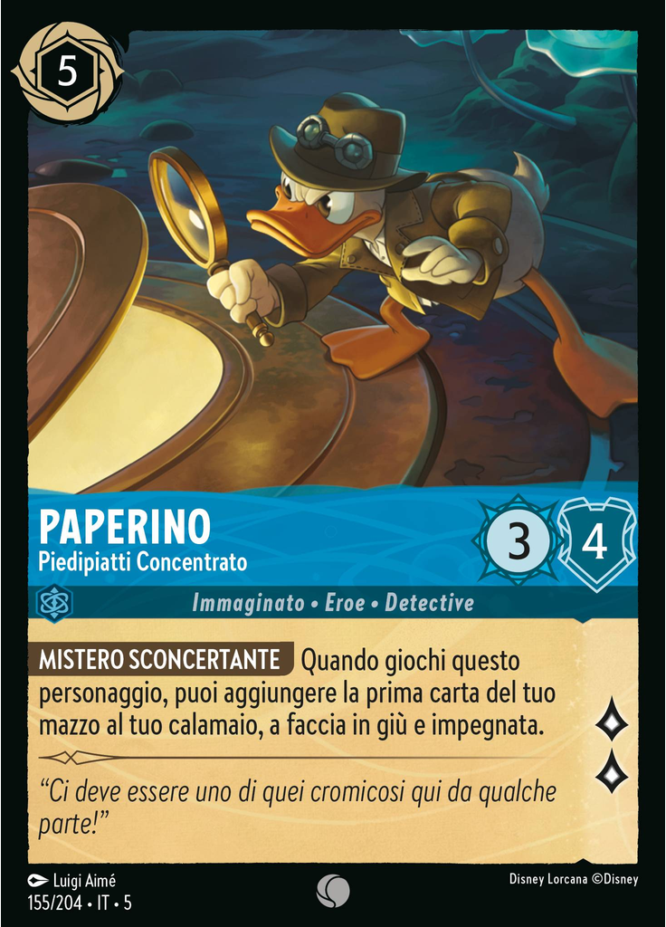 Donald Duck - Focused Flatfoot (Foil)