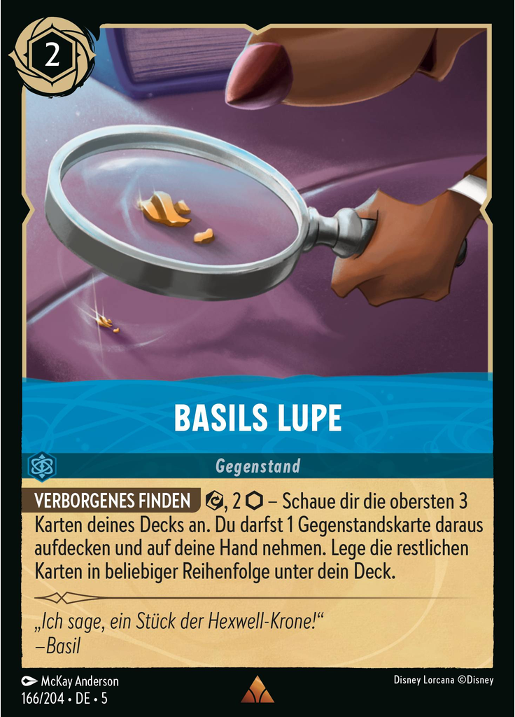 Basil's Magnifying Glass (Foil)