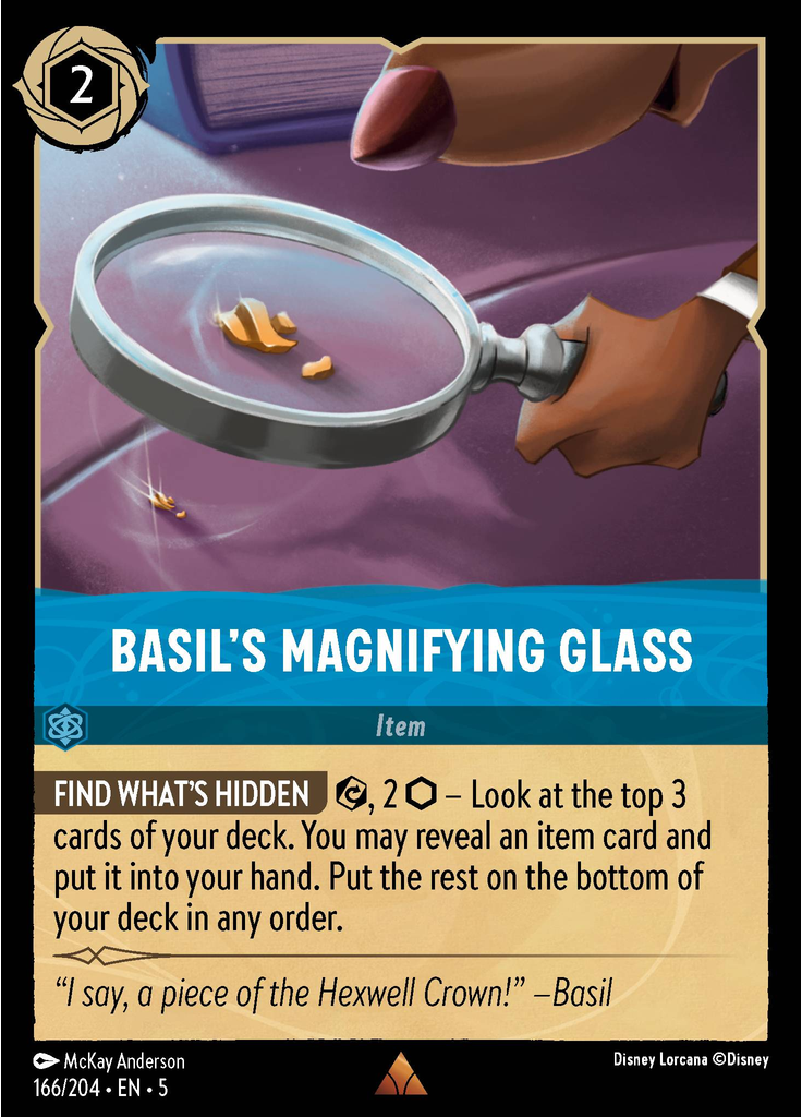 Basil's Magnifying Glass (Foil)