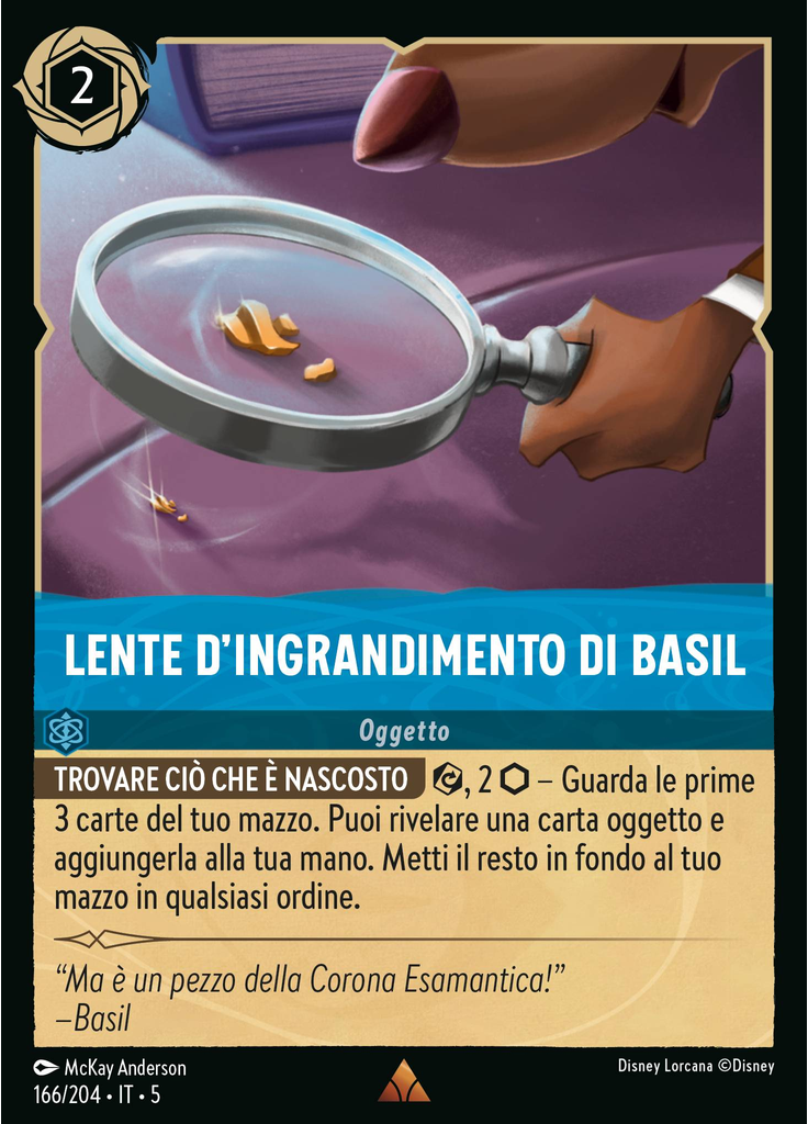 Basil's Magnifying Glass (Foil)