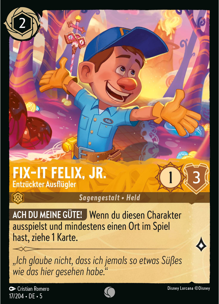 Fix‐It Felix, Jr. - Delighted Sightseer