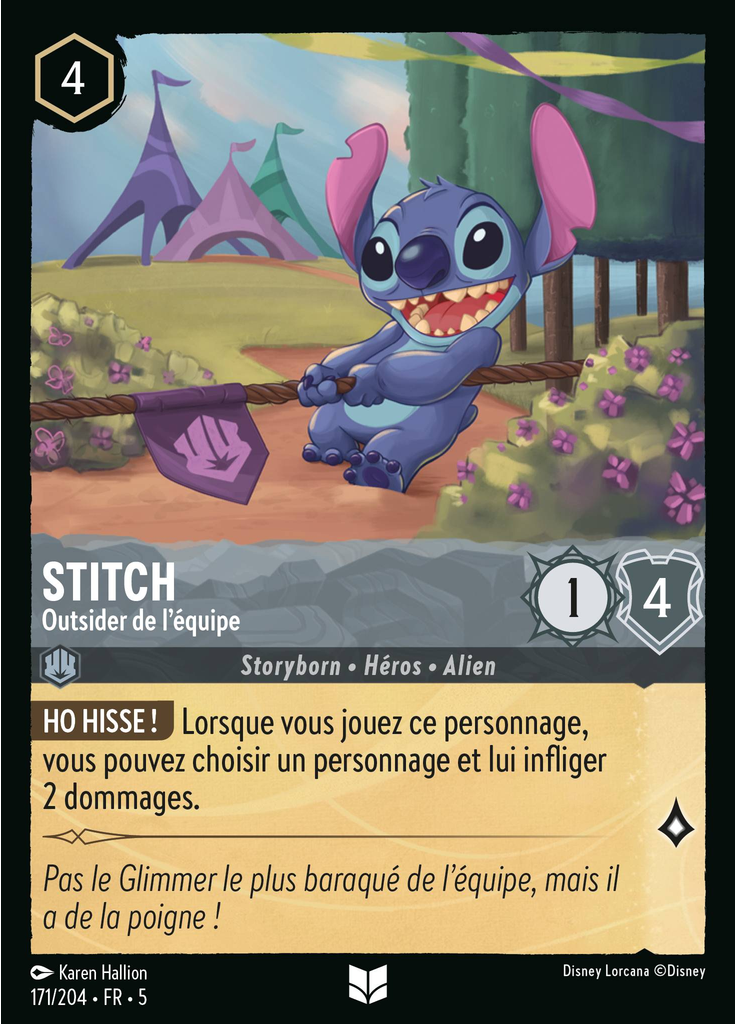 Stitch - Team Underdog (Foil)