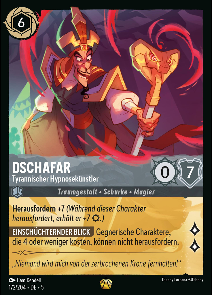Jafar - Tyrannical Hypnotist (Foil)