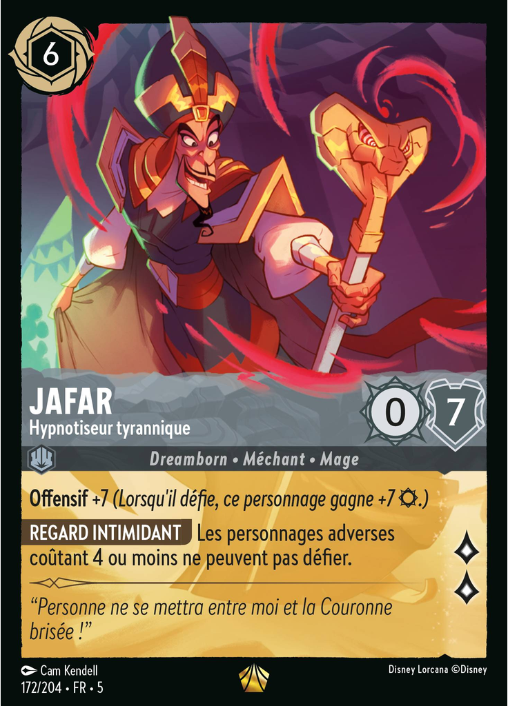 Jafar - Tyrannical Hypnotist (Foil)