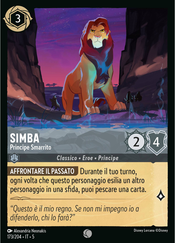 Simba - Lost Prince (Foil)