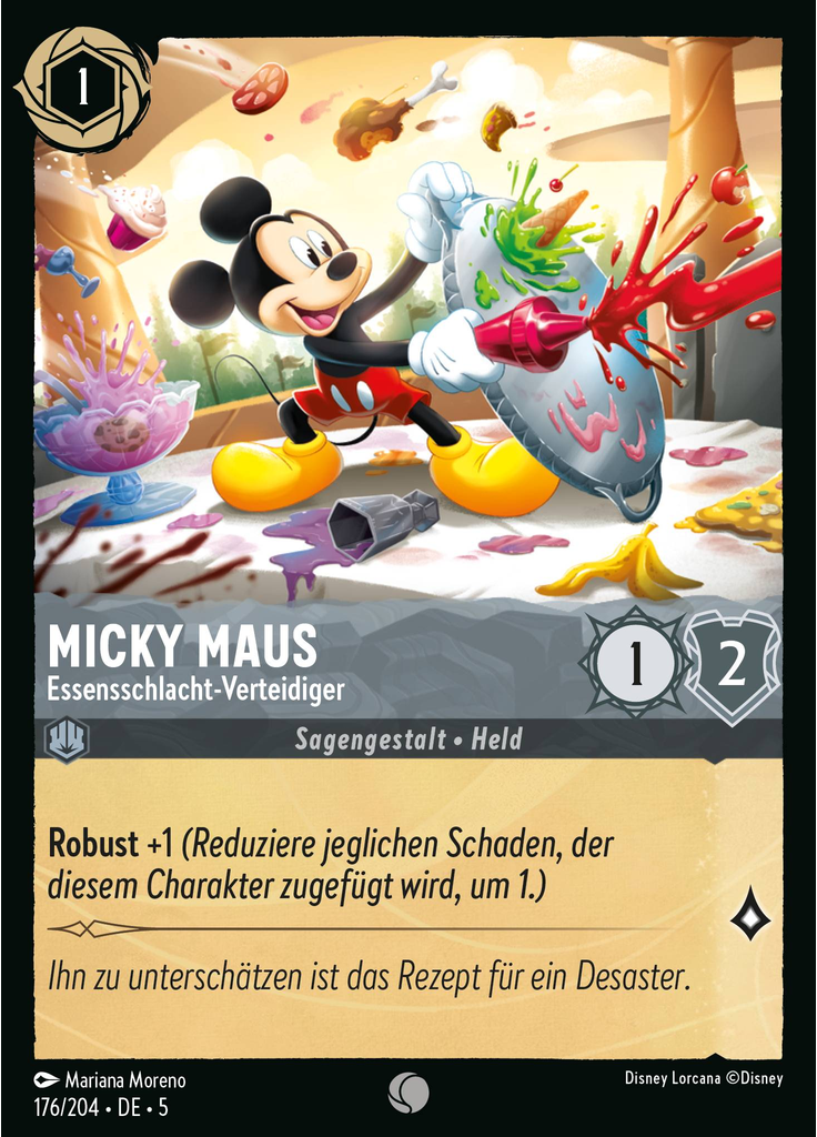 Mickey Mouse - Food Fight Defender (Foil)