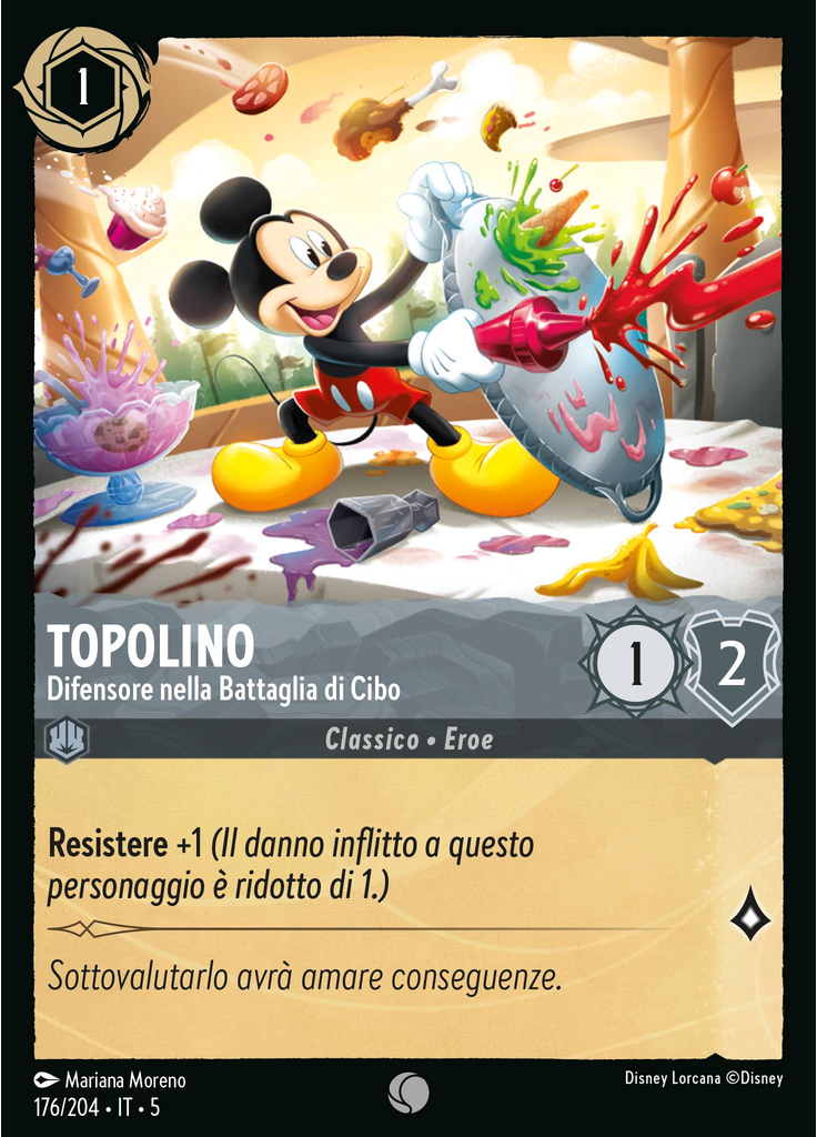 Mickey Mouse - Food Fight Defender
