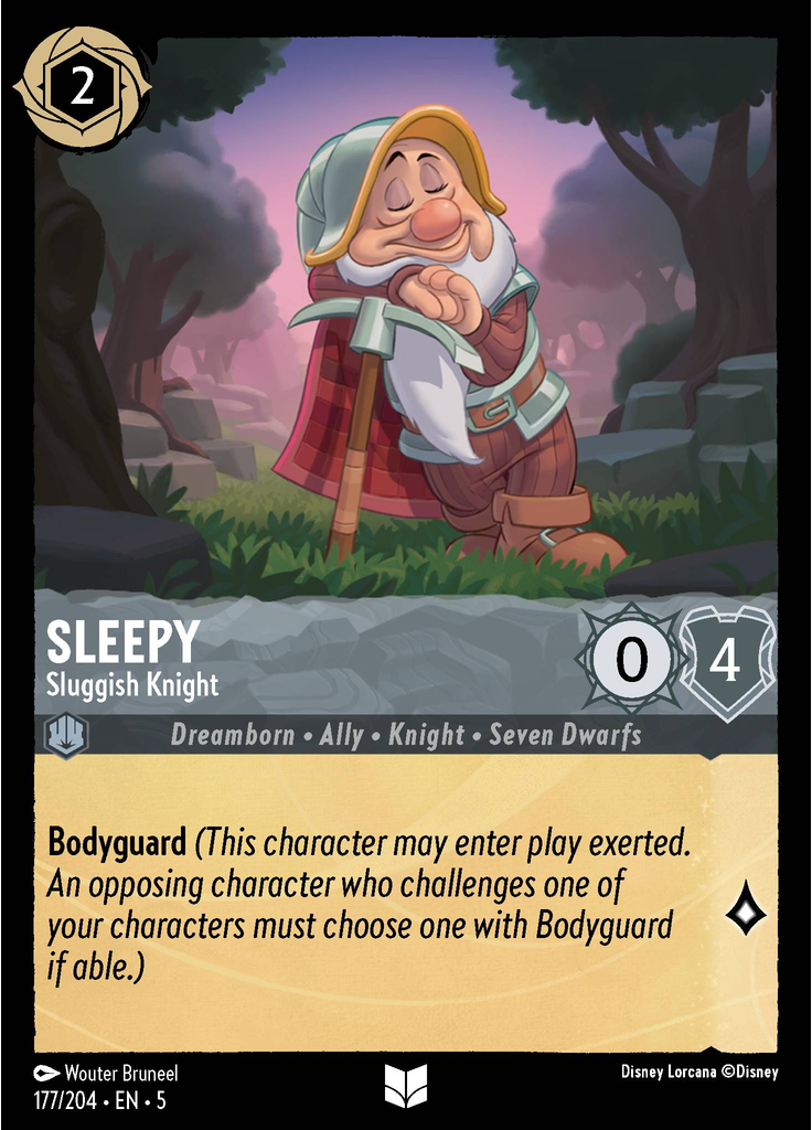 Sleepy - Sluggish Knight (Foil)