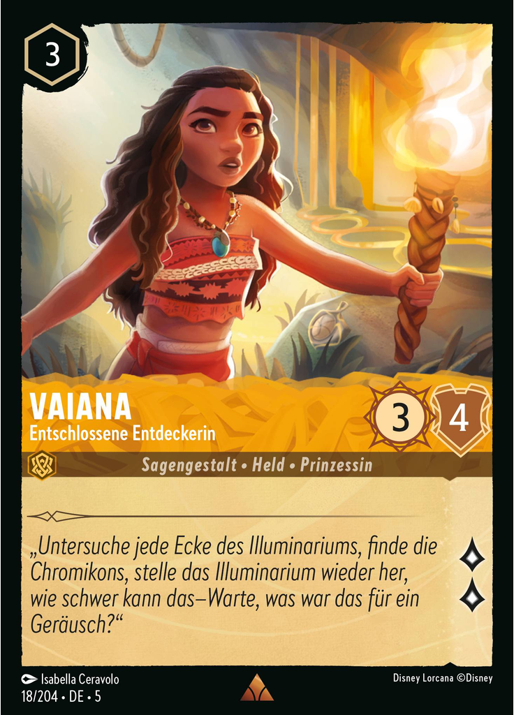 Moana - Determined Explorer (Foil)
