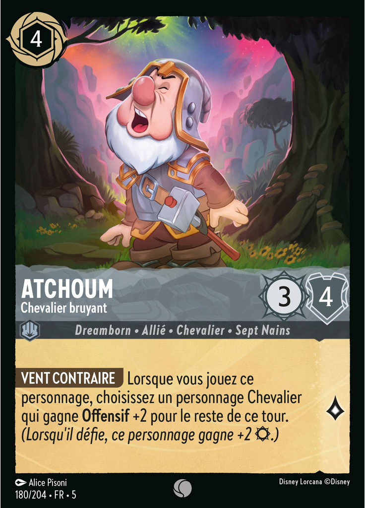 Sneezy - Noisy Knight (Foil)